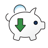 Reduced cost icon